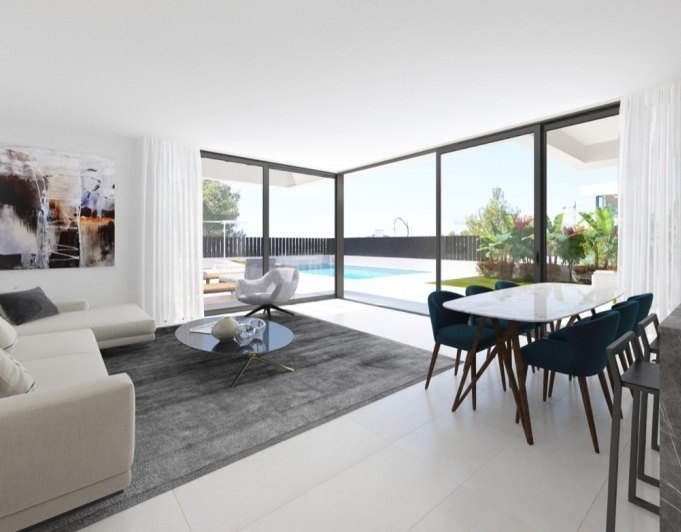 2705 - Villas avec vue sur la mer à Finestrat