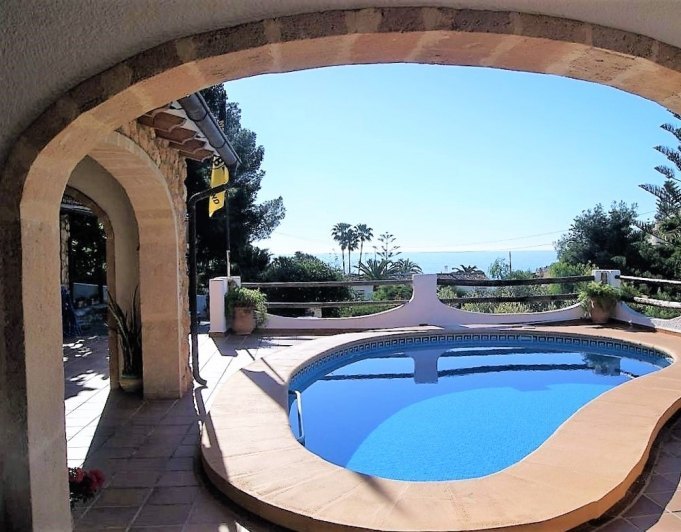 8965 - Villa in Benissa mit Meerblick