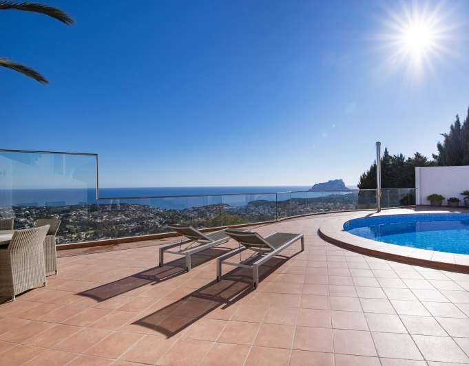 2724 - Villa de lujo con espectacular vista al Mediterraneo