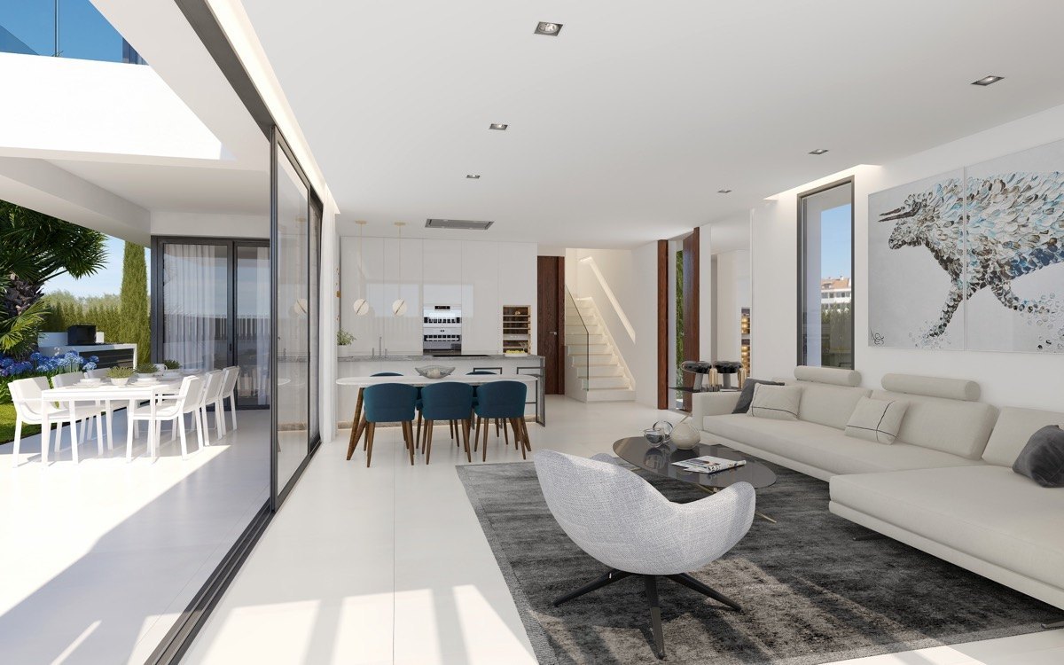 Villa's met uitzicht op zee in Finestrat