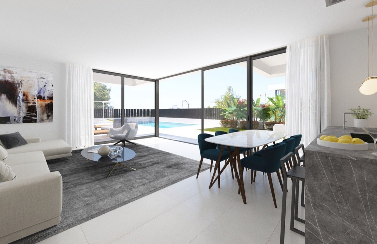 Villa's met uitzicht op zee in Finestrat