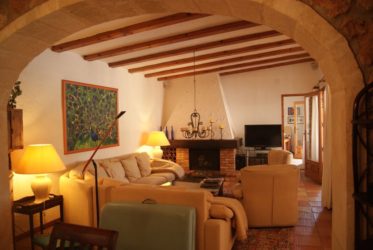 Villa en Benissa con vista al mar