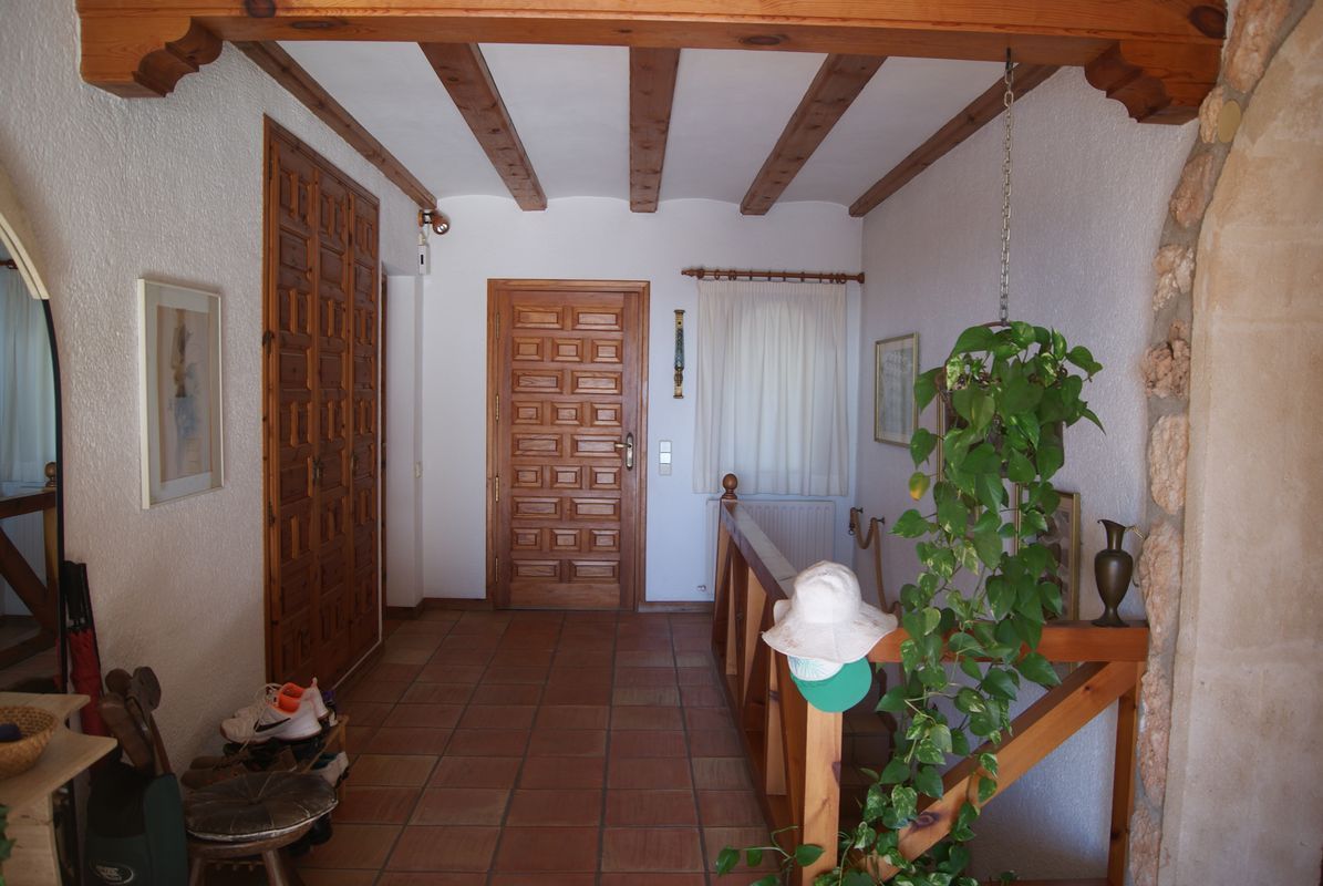 Villa en Benissa con vista al mar