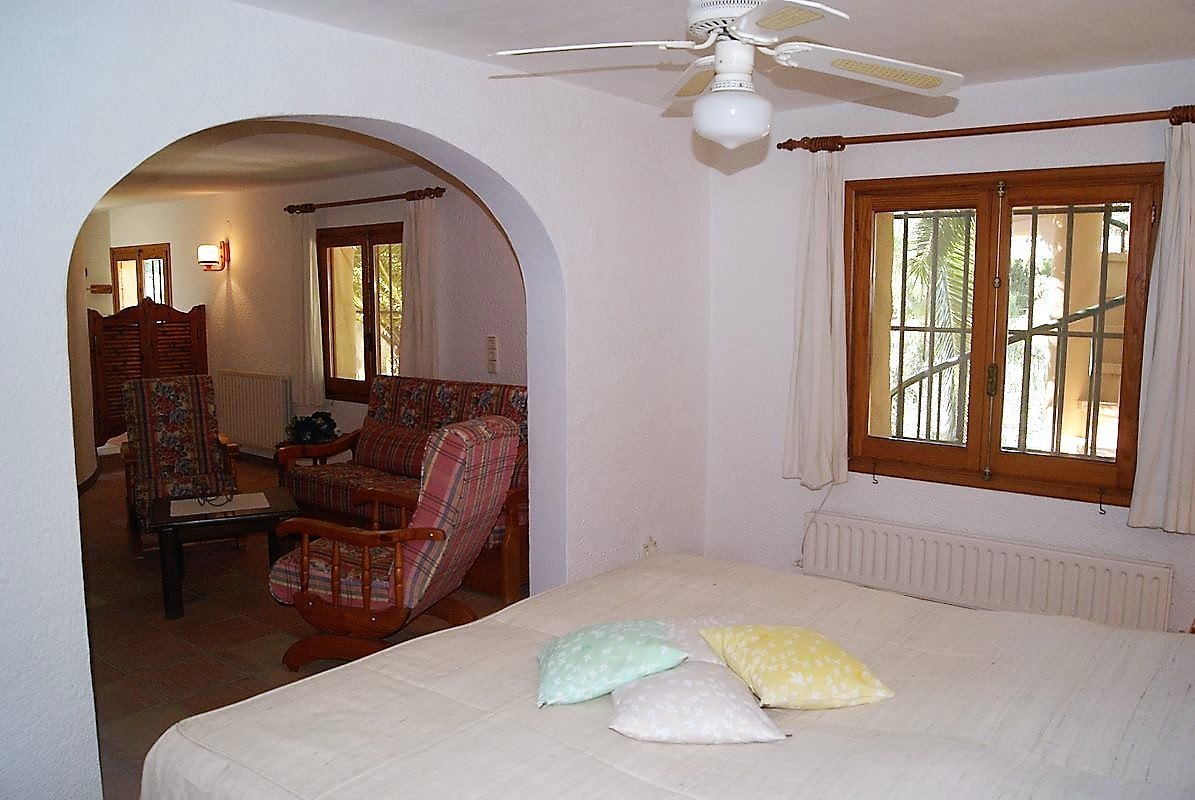 Villa en Benissa con vista al mar