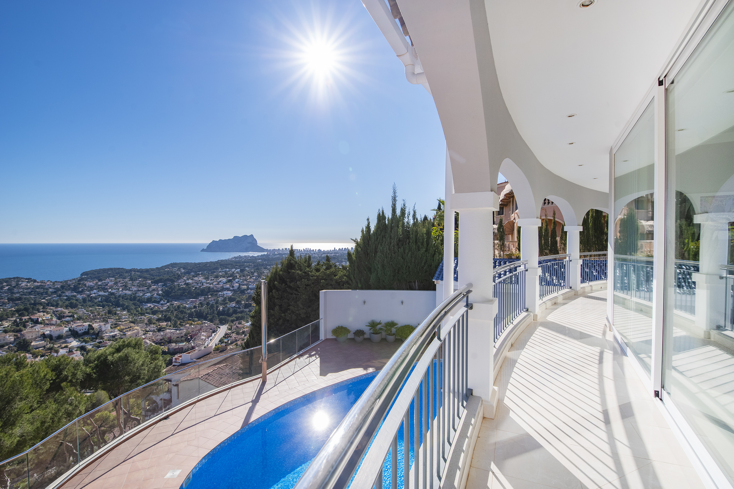 Villa de lujo con espectacular vista al Mediterraneo